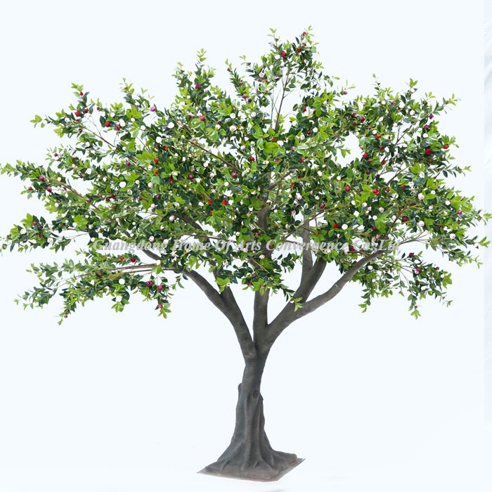 Artificial Camellia Blossom Tree