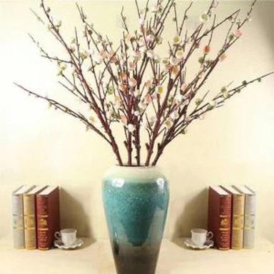 6 yapay erik çiçeği dalları çatallar