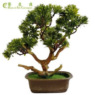 Büyüleyici Yapay Çam Bonsai Ağacı